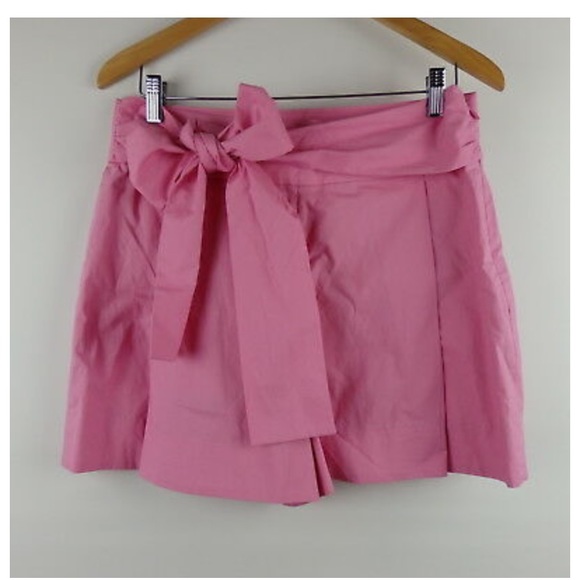 SUPER CUTE jcrew women’s pink tie waist short - Picture 3 of 4